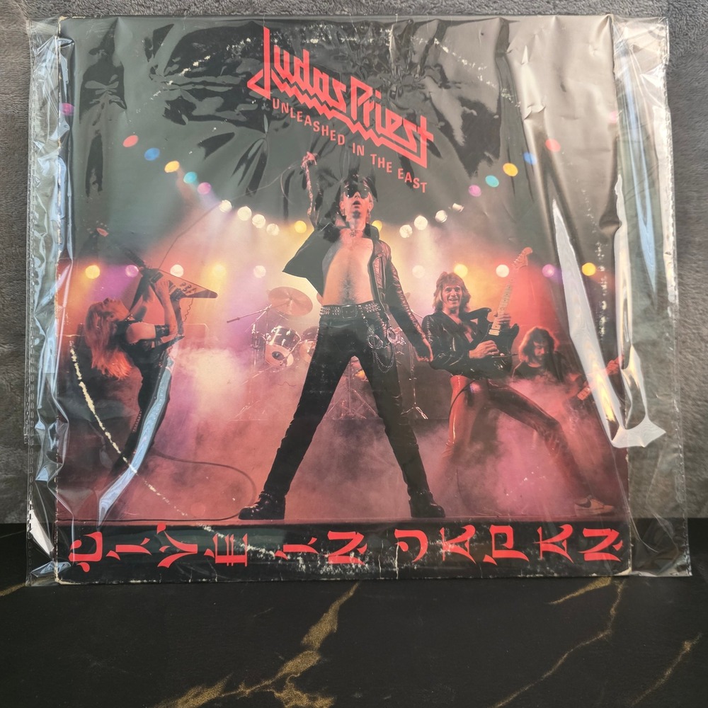 Judas Priest Unleashed in the East Live in Japan Vinyl LP Columbia JC 36179 1979